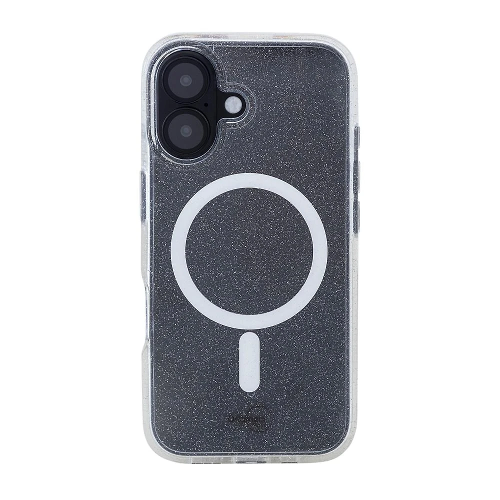 Capa iPhone 16 Plus com Indução, Shine Originais iPlace - Transparente com Brilho