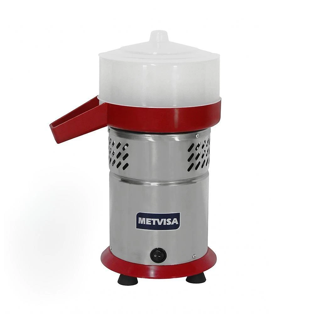 Extrator De Suco Comercial E Doméstico Vermelho Corpo Inox 300W ESL Metvisa 220V