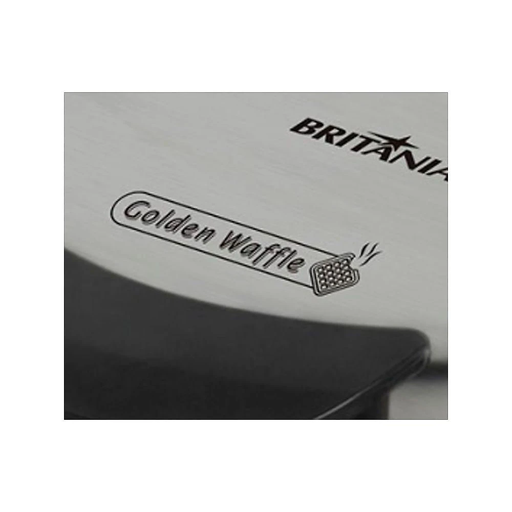 Waffleteira Golden Waffle Prepara Até 4 Waffles com Placas Antiaderentes Britânia