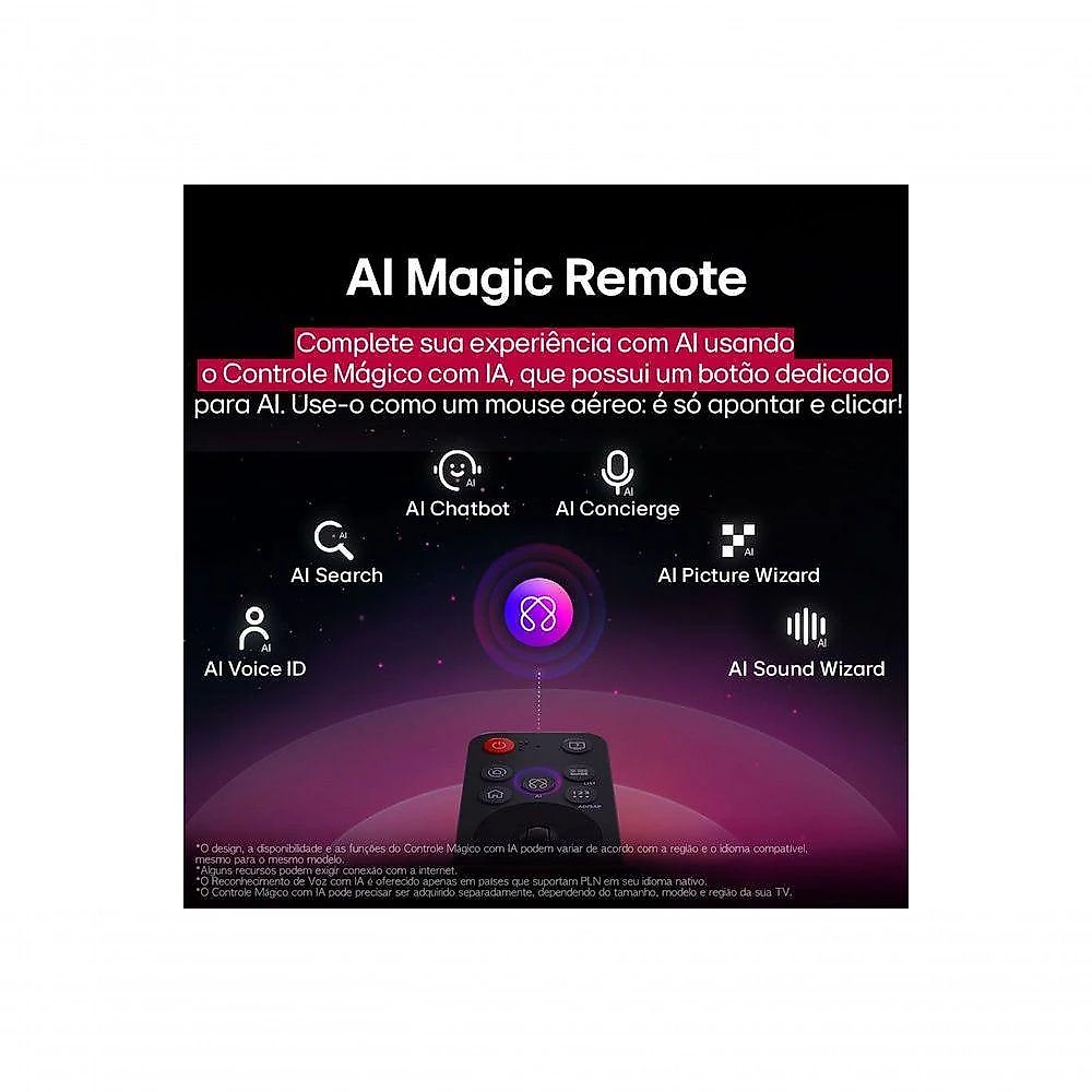 Smart TV LG OLED AI B5 4K De 55 Polegadas 2025 Bivolt