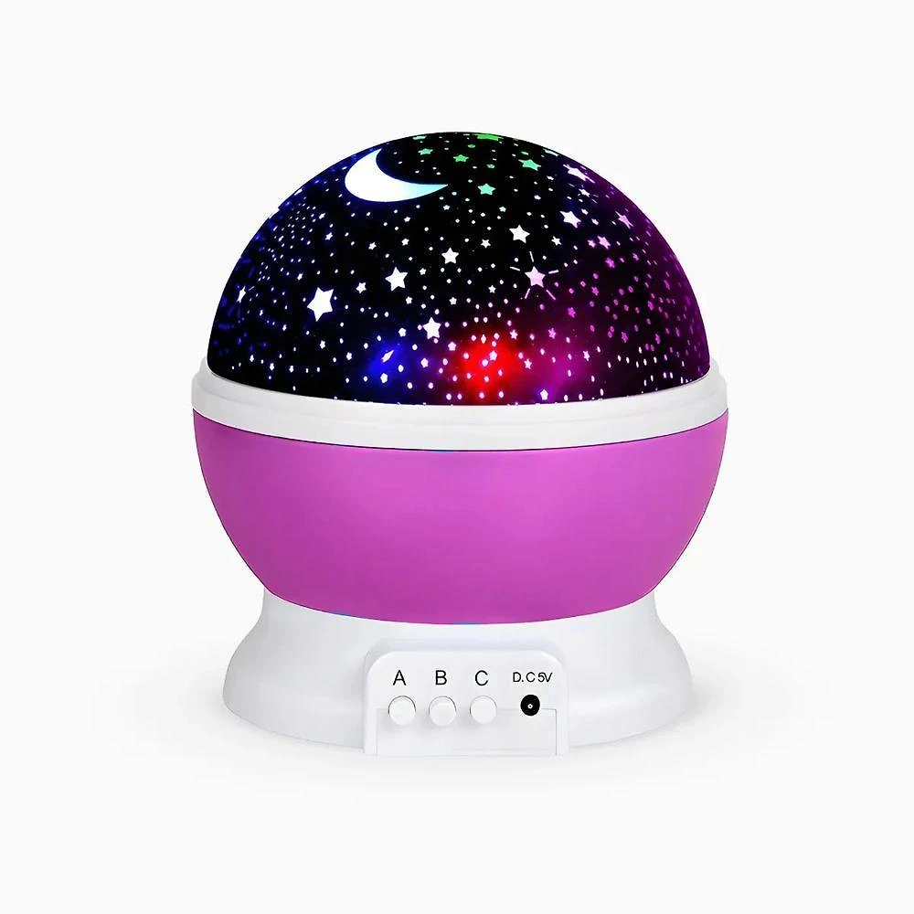 Luminária Projetor de Estrelas 360o Utibom Star Master com Projeção Celestial e Alimentação Usb
