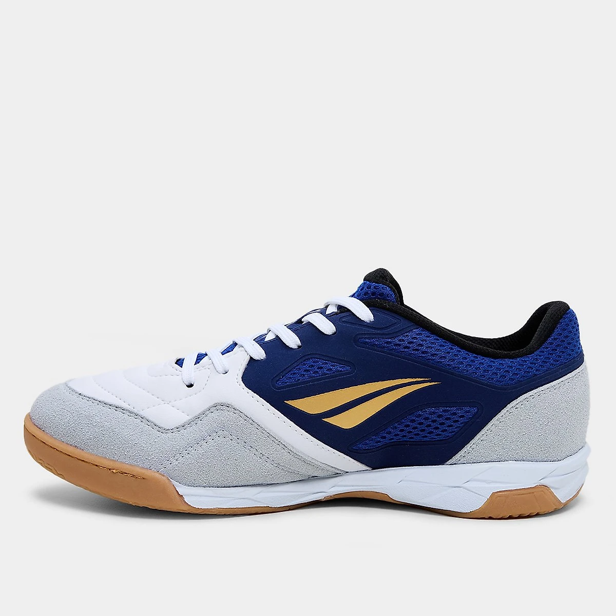 Chuteira Penalty Futsal Max 400 Y-1 Branco+dourado - 37