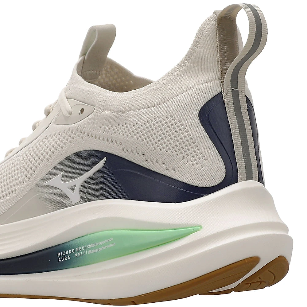 Tênis de Corrida Mizuno Neo Aura Knit Masculino Bege - 38