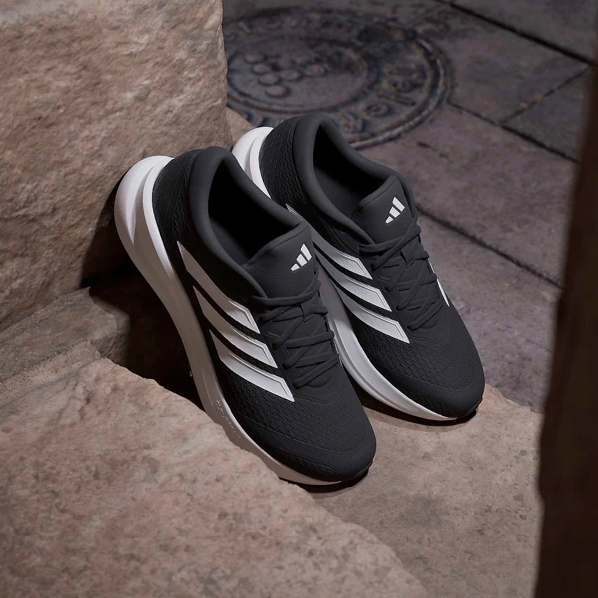 Tênis Adidas Runfalcon 6 Masculino Preto+Off White - 37