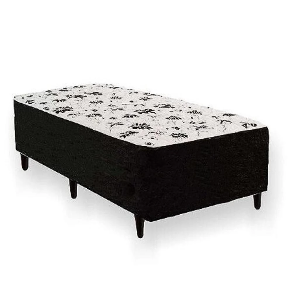 Cama Box Solteiro Conjugada Ortopédica Bambu 88x188