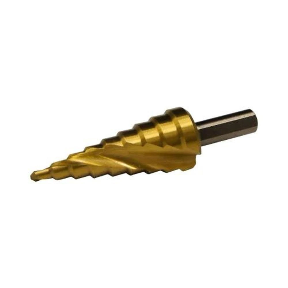 Broca Escalonada Heavy Duty 4 X 32mm para Metais Aço Rápido HSS Titânio Bivolt
