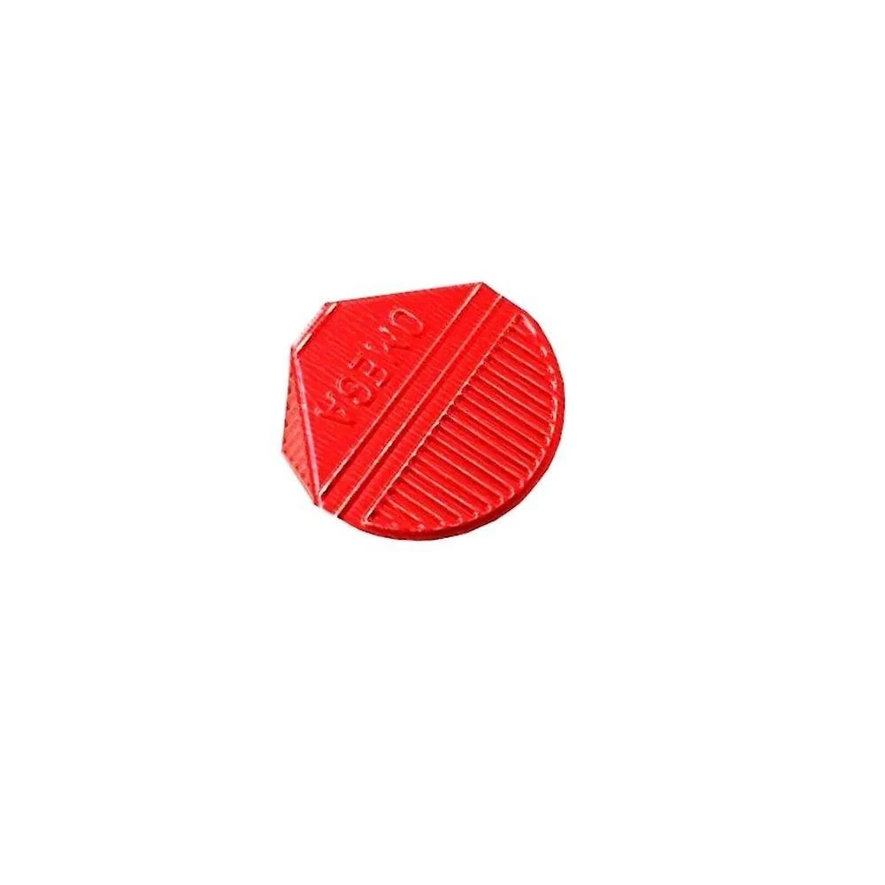 Prendedor de Papel Motivate Presclip Omega Alumínio 1000 Unidades Vermelho