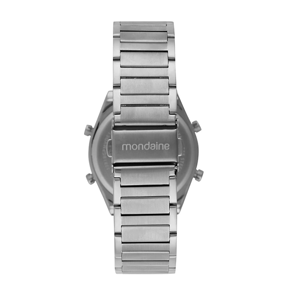 Miniatura Relógio Masculino Digital Casual Prata