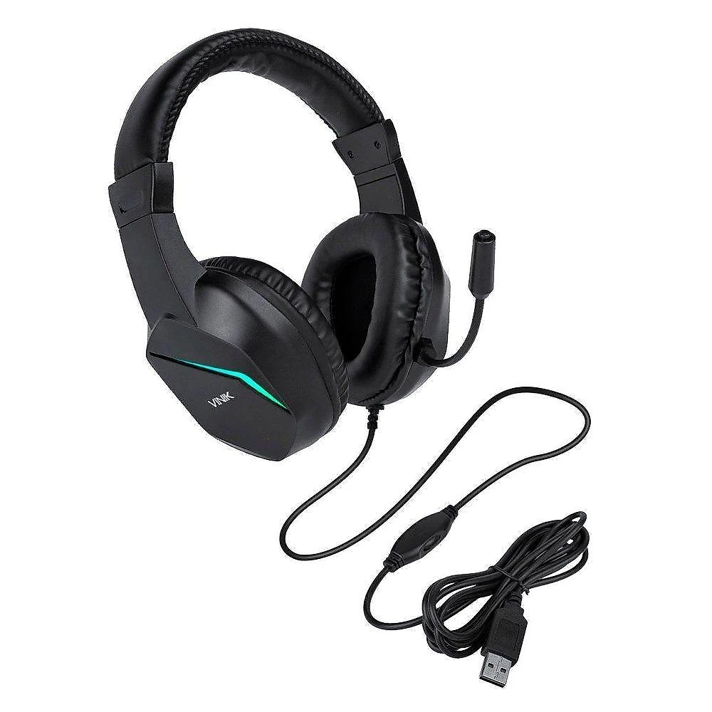 Fone De Ouvido Headset Gamer Vinik V Blade Iii Usb - Led...