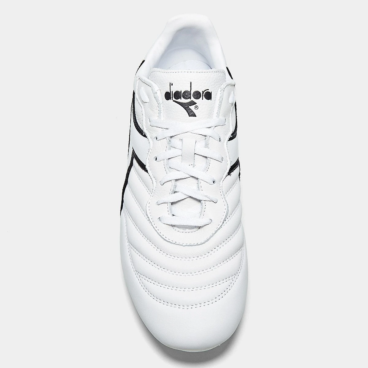 Miniatura Chuteira Campo Diadora Brasil Lt+ Mdpu Unissex Branco+Preto - 38