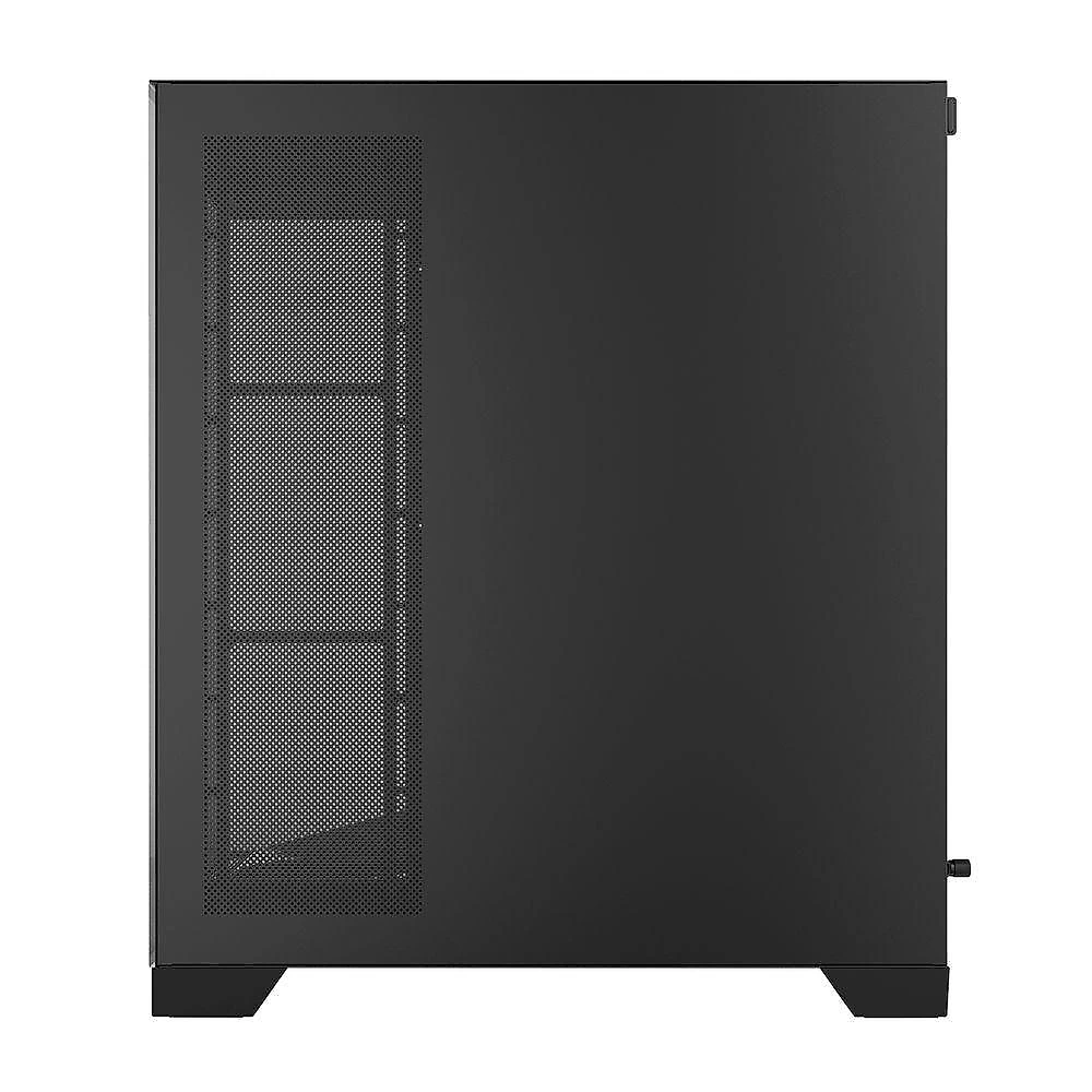 Gabinete Gamer Pcyes Forcefield Flow Black Vulcan - Gfffbv