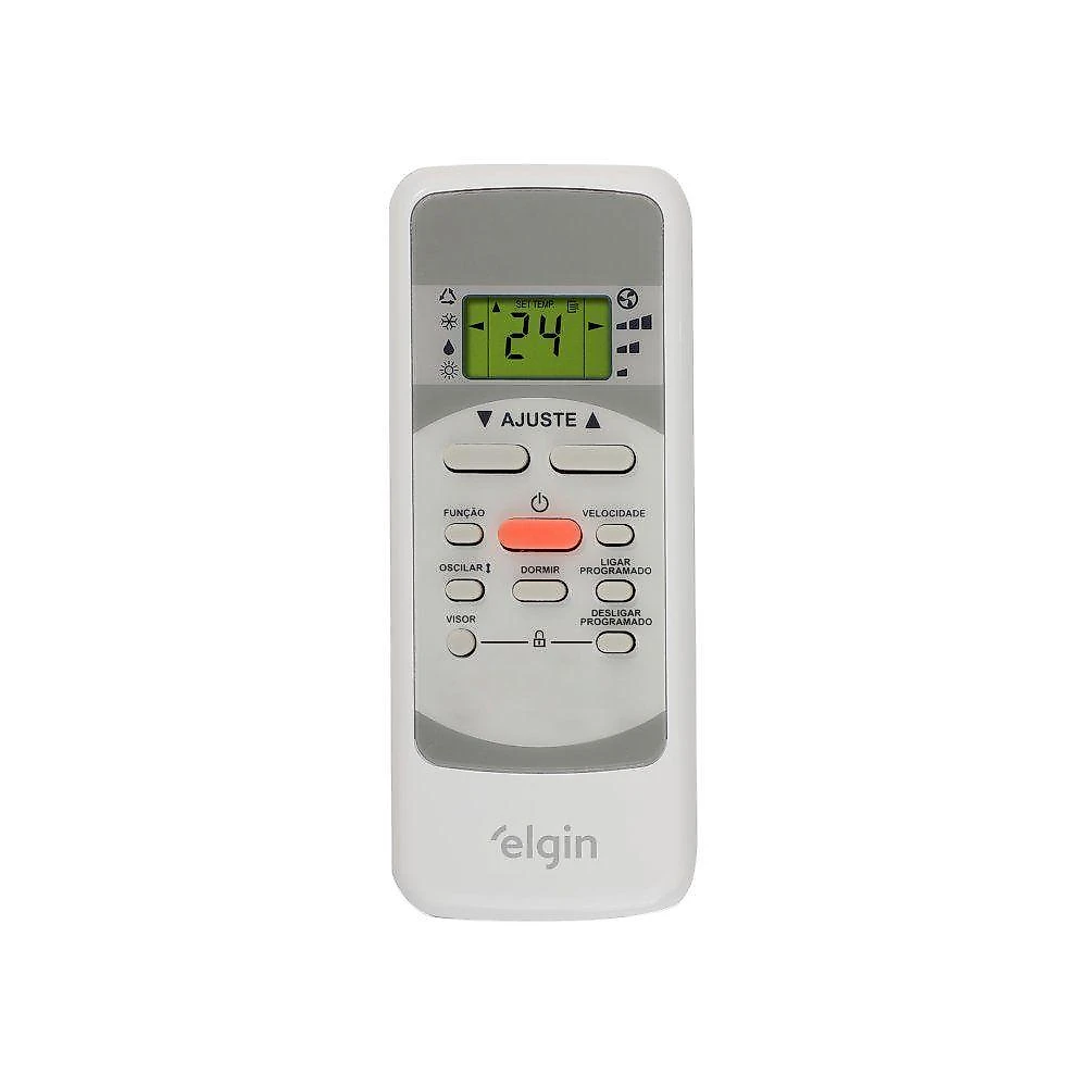 Ar-condicionado split cassete elgin eco inverter 24000 btus quente e frio 220v kvqe24c2ca