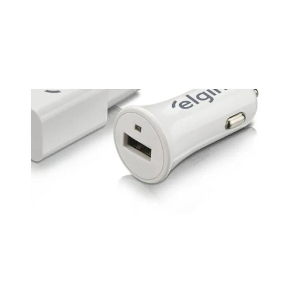 Kit Carregadores Elgin USB com Cabo Micro USB 1M Bivolt 5V 1A Branco 1 Unidade