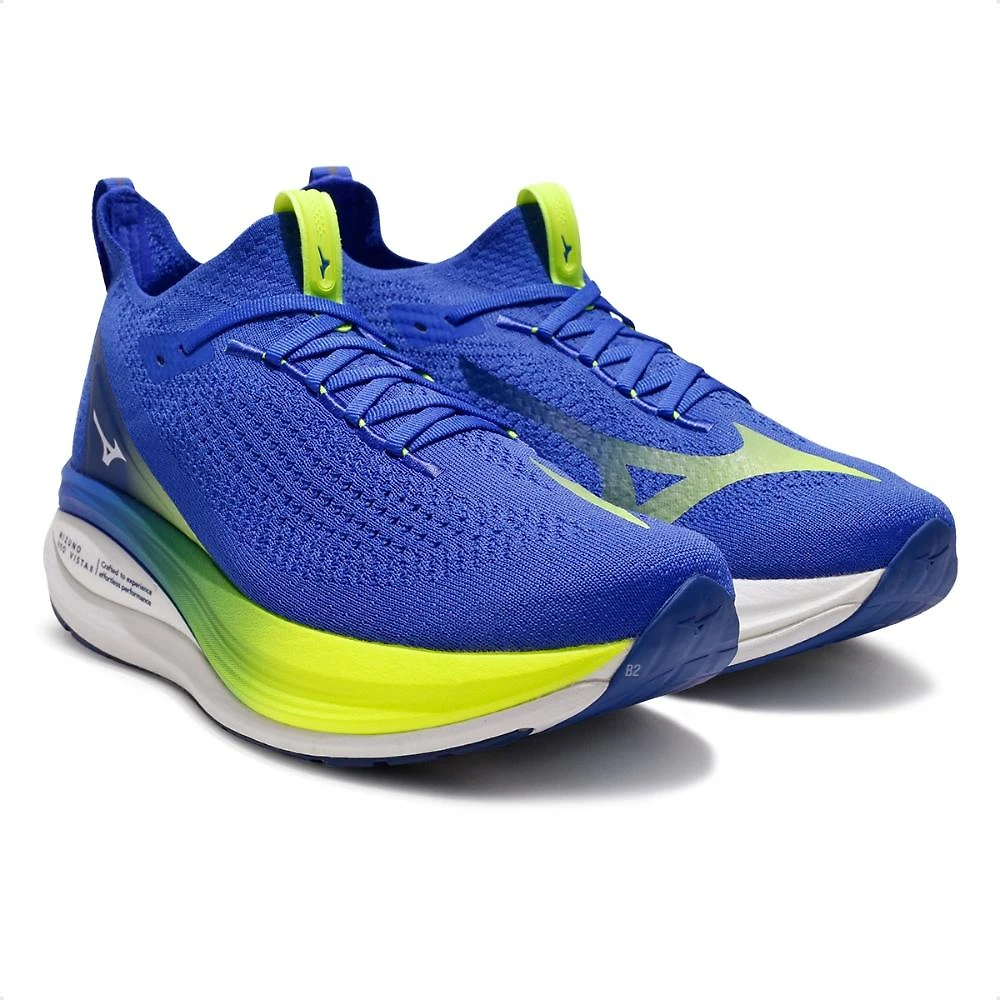 Miniatura Tênis Mizuno Neo Vista 2 Masculino Azul / Verde - 38