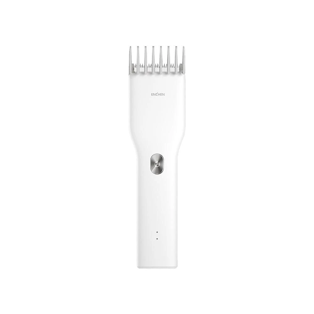 Máquina Aparador De Pelos Recarregável Sem Fio Boost Branco