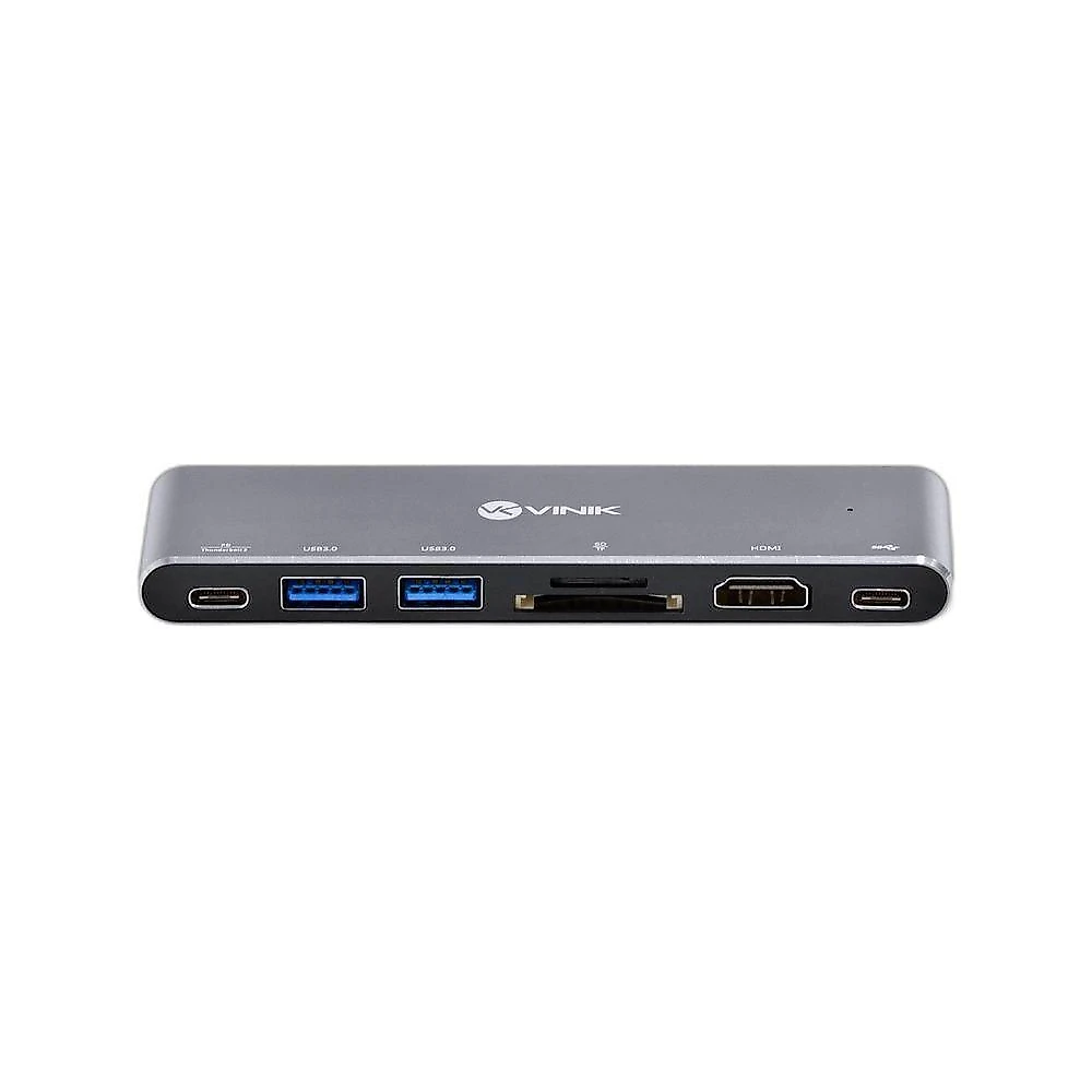 Hub USB HC-72 com Thunderbolt 3 Power Delivery 100W HDMI 4K USB 3.0 Vinik