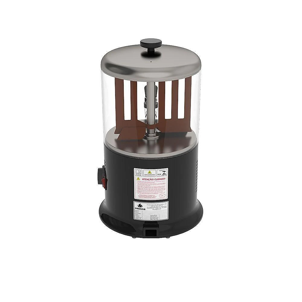 Chocolateira Profissional 6 Litros Chocopró 1150W Chocolate Quente PRCHOCO-06L Preta 220V Progás