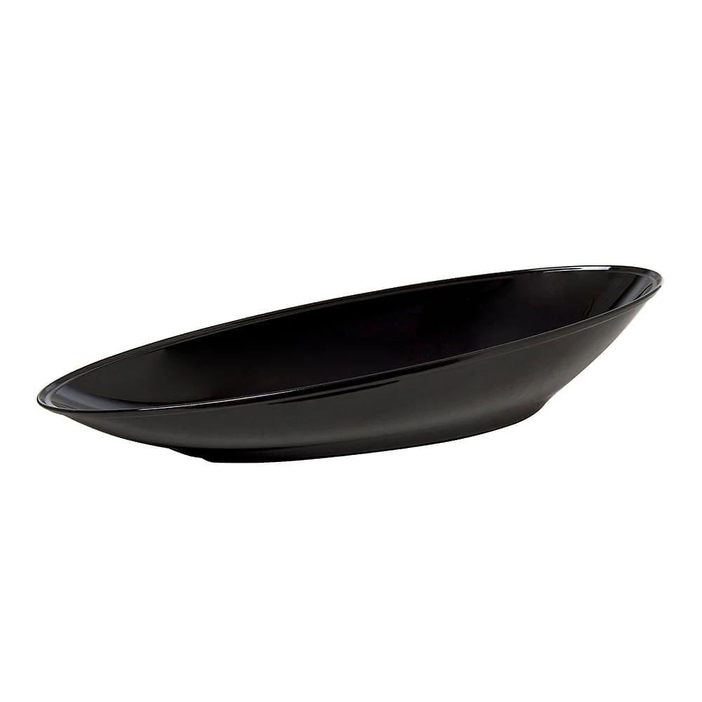 Saladeira Oval 60cm Preta Em Polipropileno Linha Tropical Vem