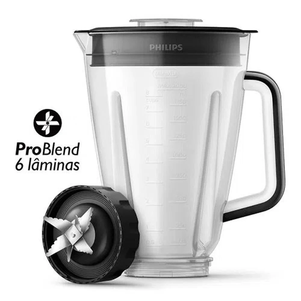 Liquidificador Philips Walita Serie 5000 3L 1400W Inox RI2244 127