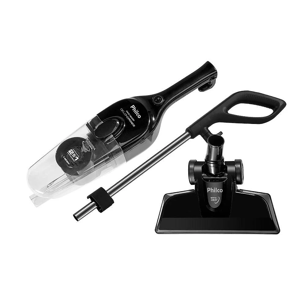 Aspirador De Pó Vertical 2 Em 1 Philco 1450W PAS1600P 110V