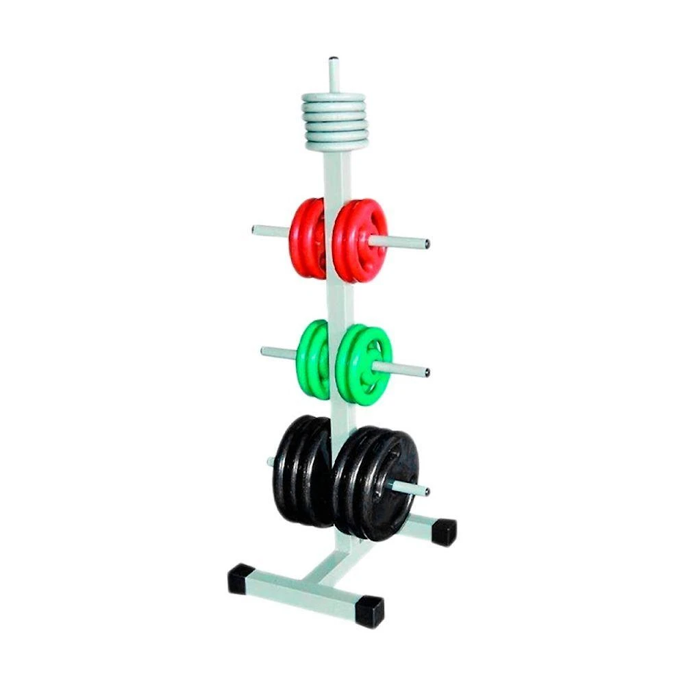 Suporte Expositor SEA700A para Barras 700kg Aço Pintado Anilhas Fitness