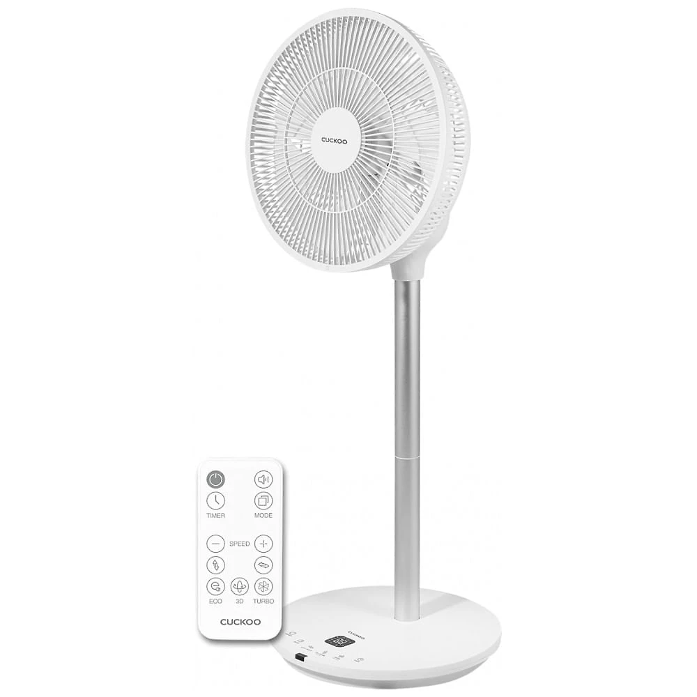 Ventilador de Torre 4 em 1 com 12 Velocidades, Oscilação 360, Motor BLDC Silencioso, Controle Remoto e Altura A...
