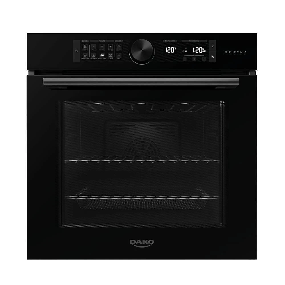 Forno De Embutir Elétrico Diplomata 80 Litros Com Air Fryer 220V