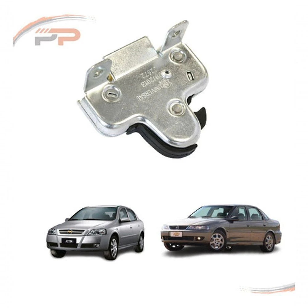 Fechadura de Porta Traseira Direita Interna Preta Corsa Wagon 1994 a 2001 e Astra Sedan 1995 a 2011