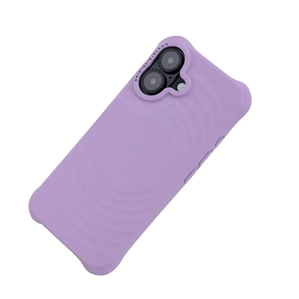 Capa iPhone 16 Originais iPlace, Drop Lilás