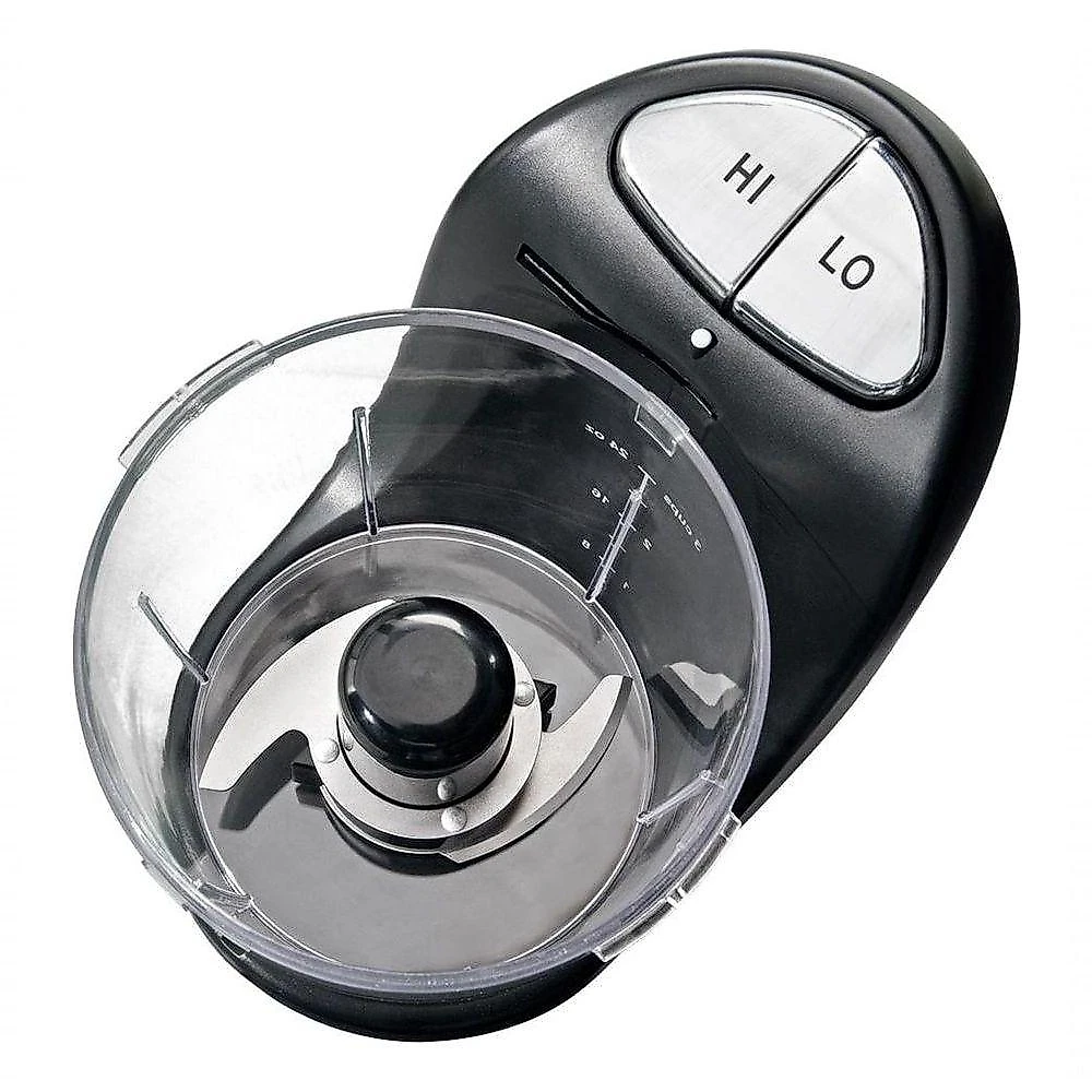Mini Processador 3320 com 2 Velocidades 125W Preto 110V para Tarefas Diárias na Cozinha