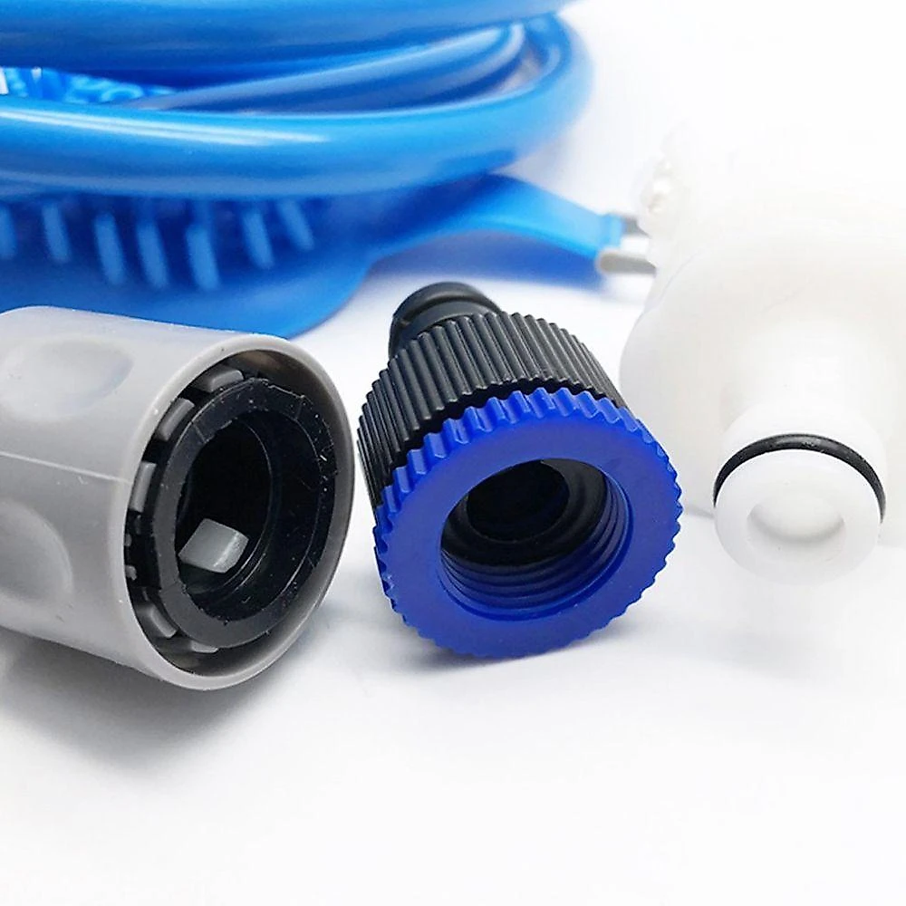 Ducha Massageadora Pet Para Banho Com Mangueira 2,50m Azul