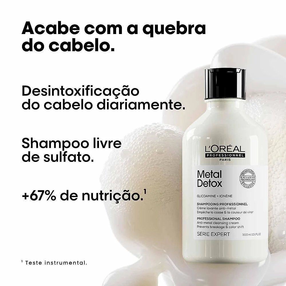 Shampoo l’oréal professionnel metal detox 300ml