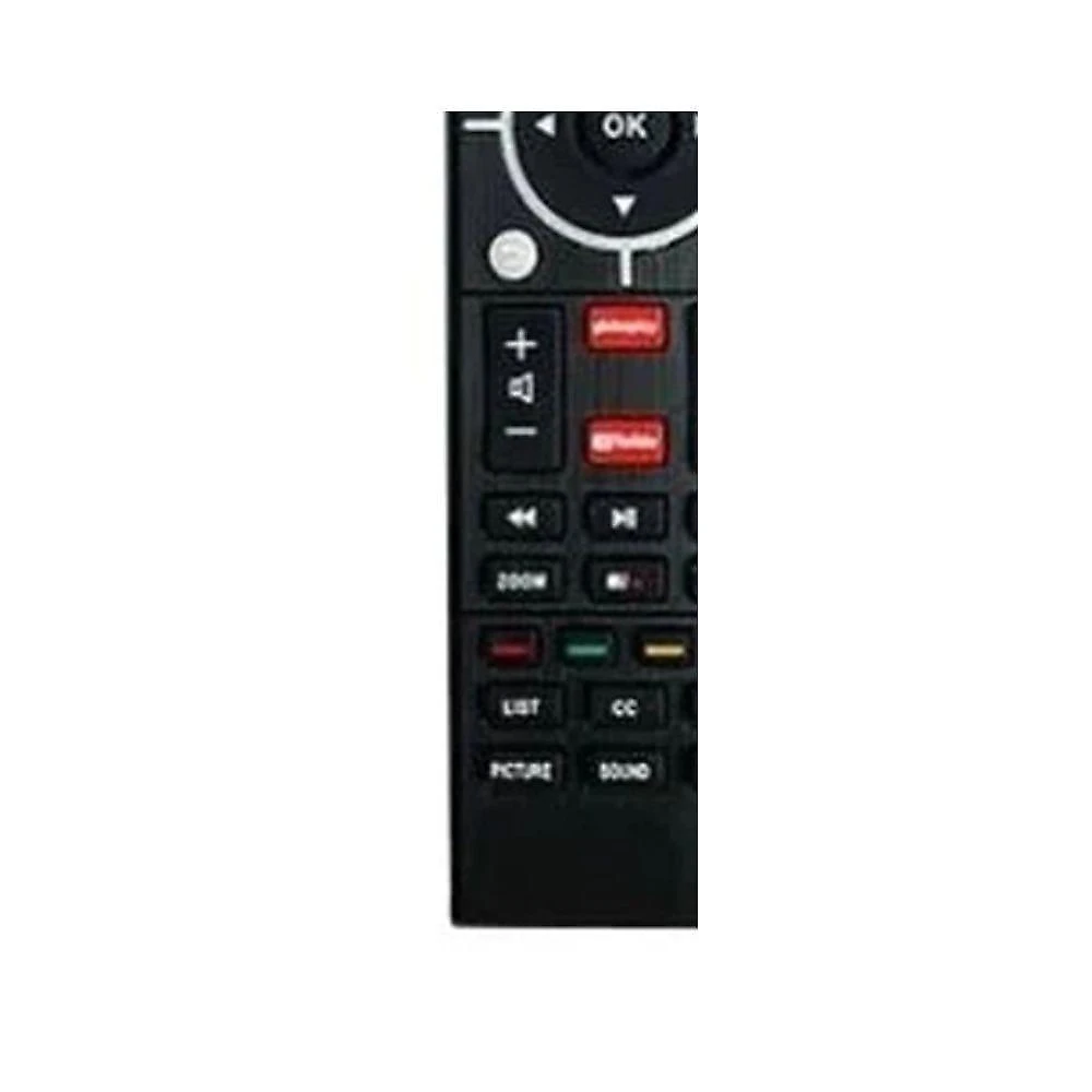 Controle Remoto Grupo MXT 01380 CT-6810 TV LED Semp Toshiba Netflix Youtube