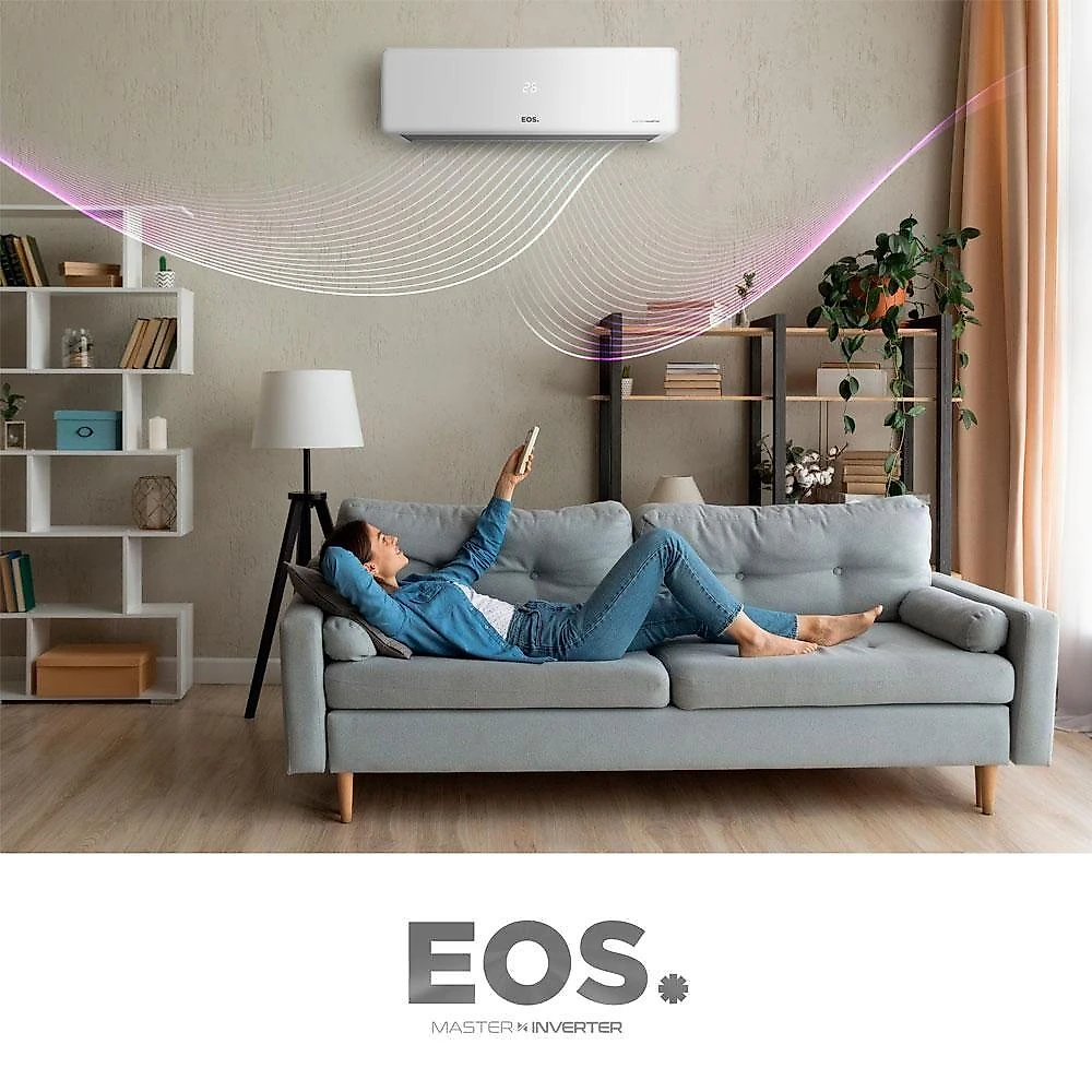 Ar-Condicionado Split Inverter 30.000 BTUs EOS Master Inverter High Wall Quente e Frio EASM30001IQI/EASM30001IQE 220V