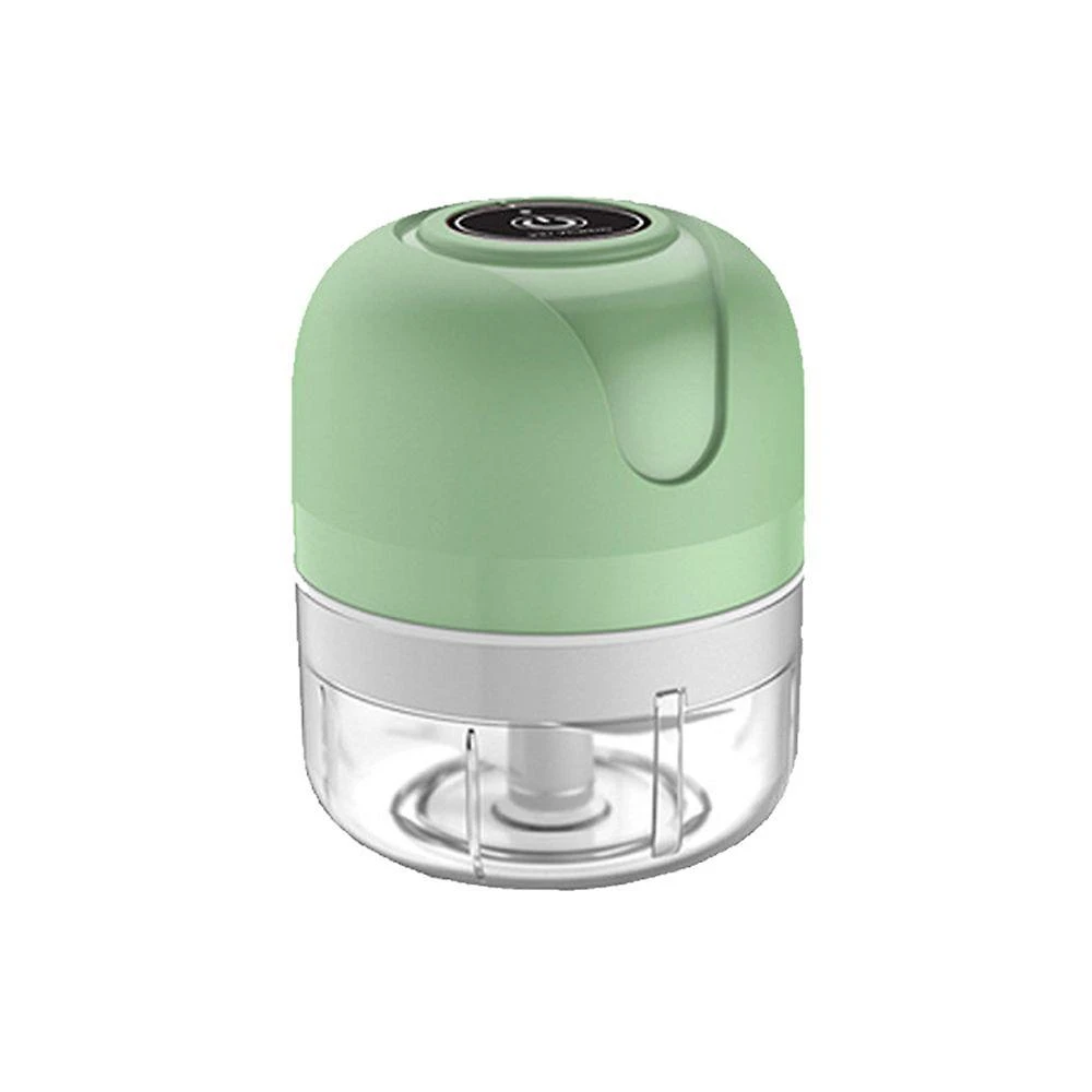 Mini Processador De Alimentos Eletrico Usb 250ml Verde