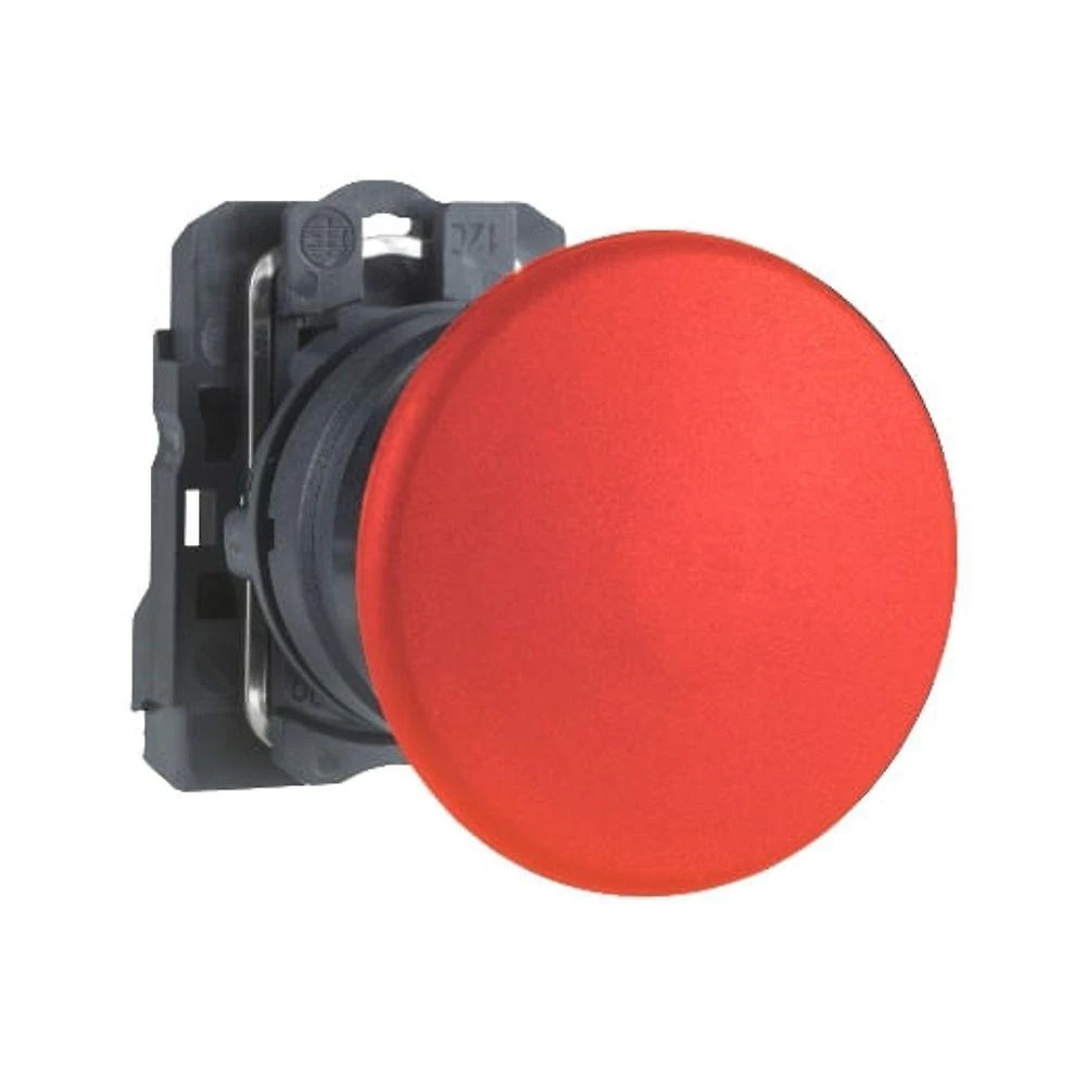 Botão Cogumelo Schneider Electric XB5AC42 1NF D40 VM 22mm Bivolt Vermelho