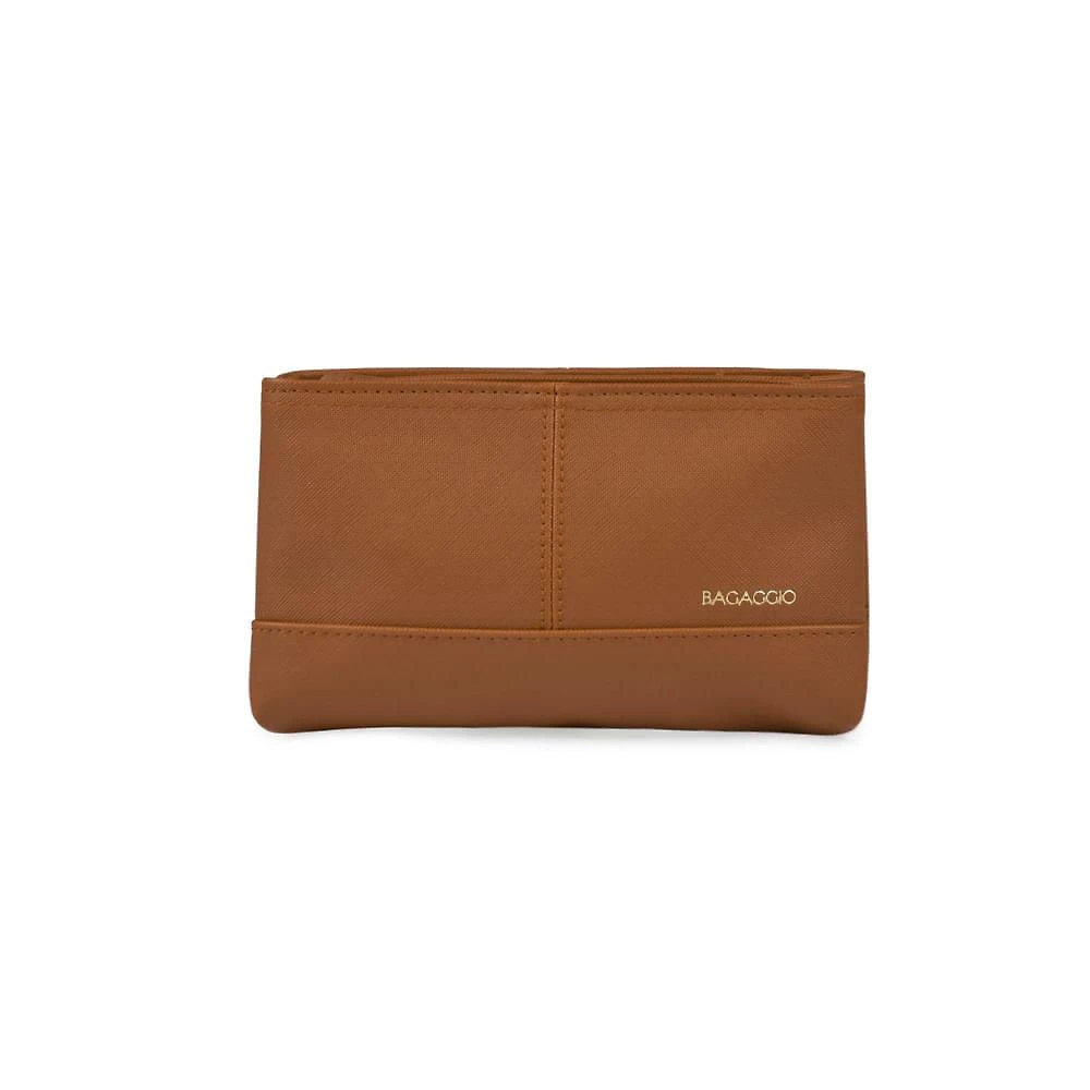 Nécessaire de Viagem Feminina Pequena Recortes Floater Caramelo