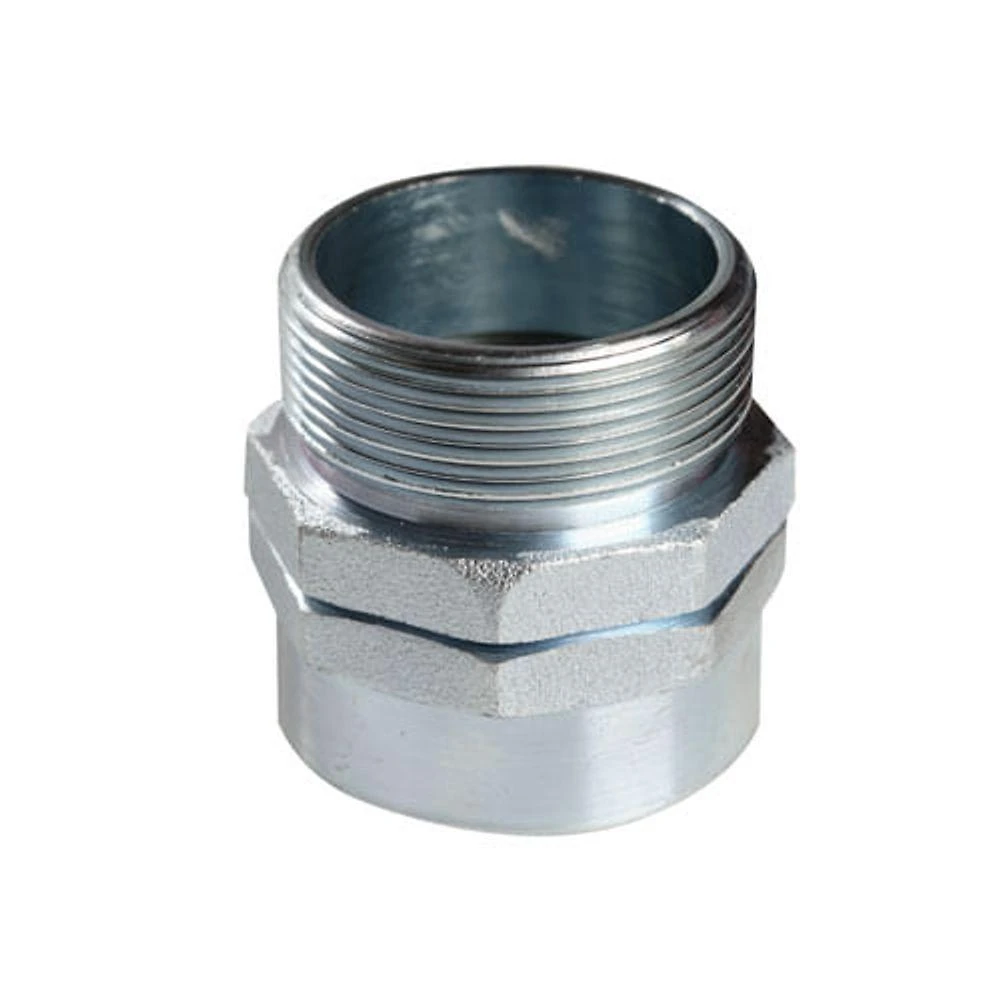Conector para Seal Tubo Fixo Macho Delcaflex com Vedação Contra Umidade e Pó 2''