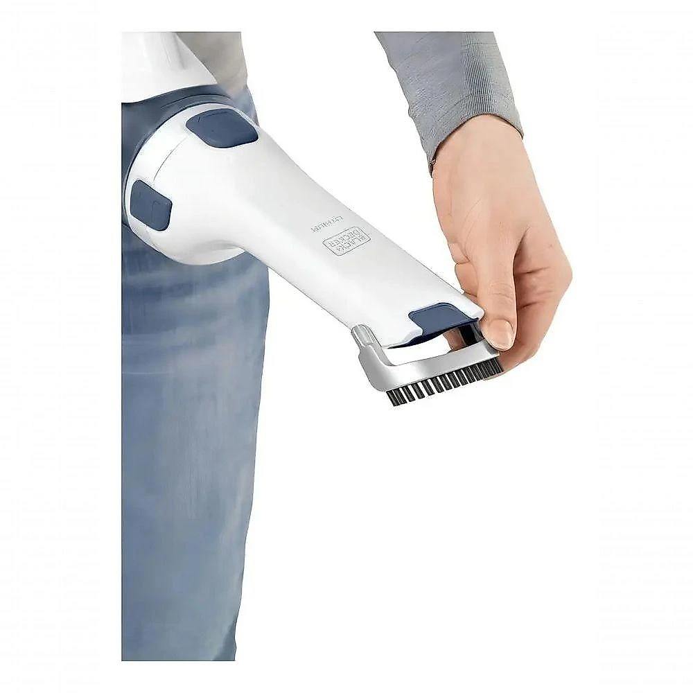 Aspirador de Pó Portátil Black + Decker APB12000 0,5L Bocal Alongado Estreito Escova Laranja Bivolt
