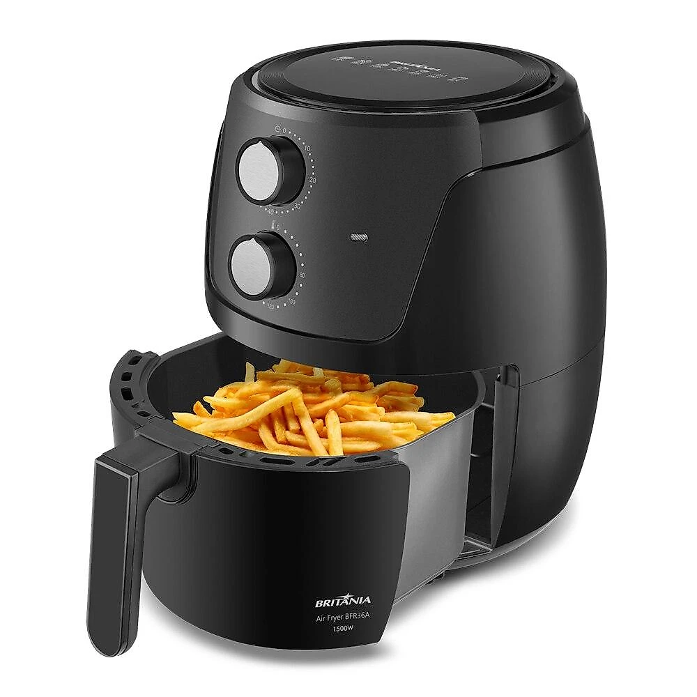 Air Fryer 4,2 Litros Britânia BFR36A, Preto - 110V 110 Volts