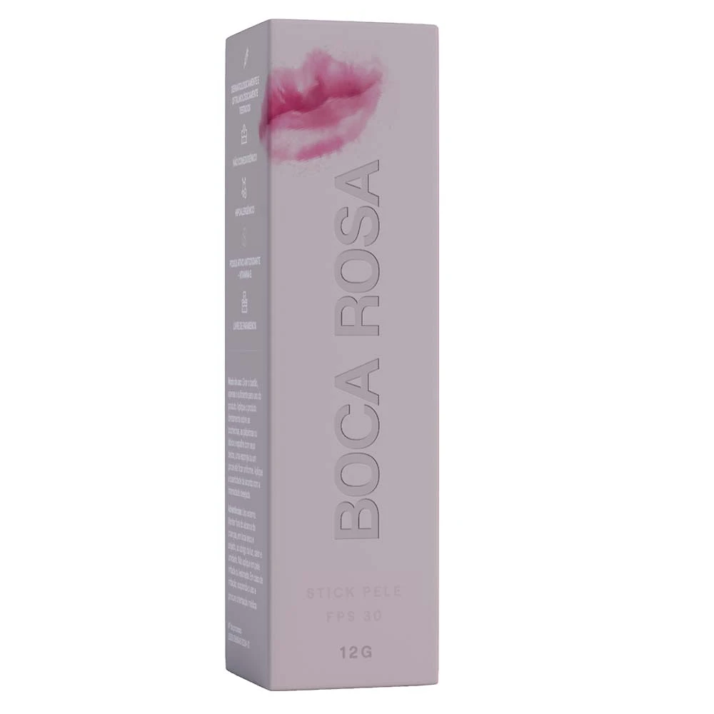 Miniatura Base Multifuncional Boca Rosa - Stick Pele BR01
