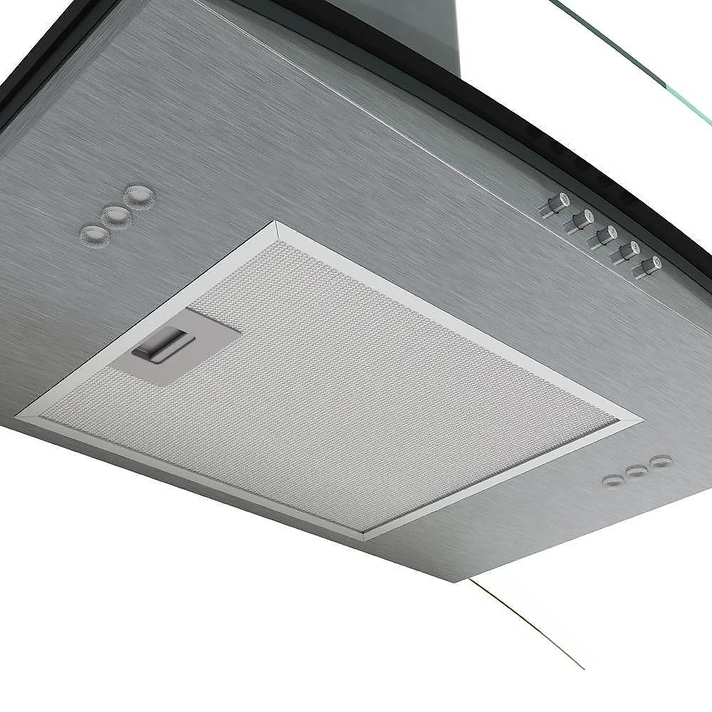 Coifa Terim de Parede Clean Vidro Curvo Kromanox 75cm Kromanox 110V