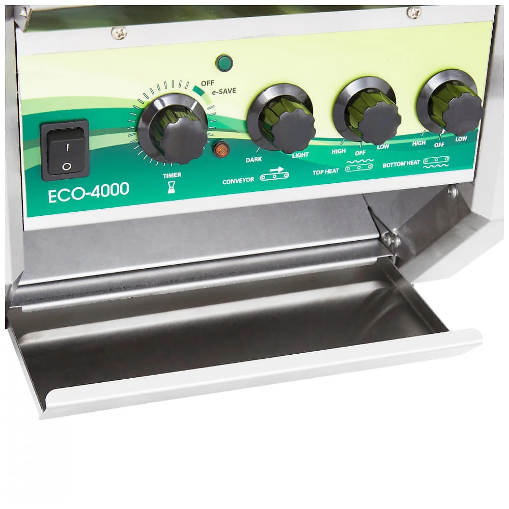 Torradeira de Esteira APW Wyott 3TE4350L120 com Abertura e Controles Analógicos 120V