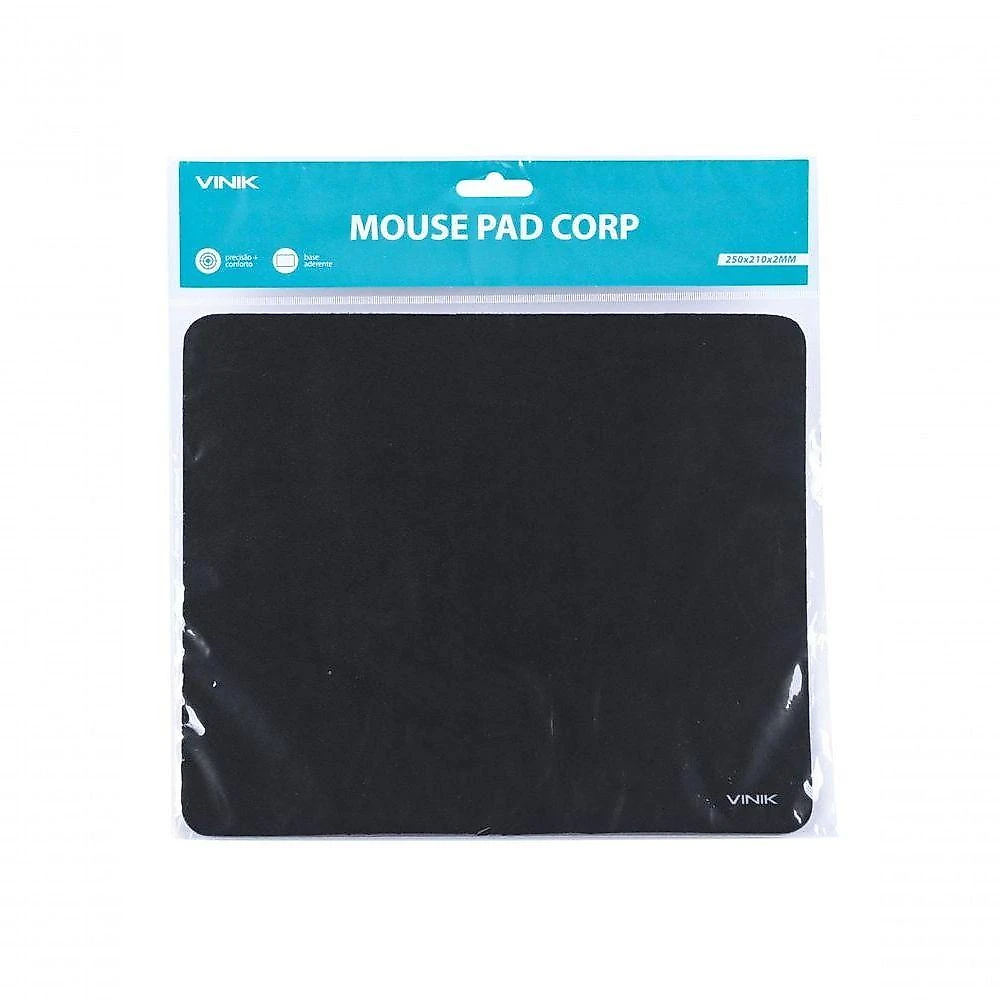 Mouse Pad Corp 250x210x2mm - Preto