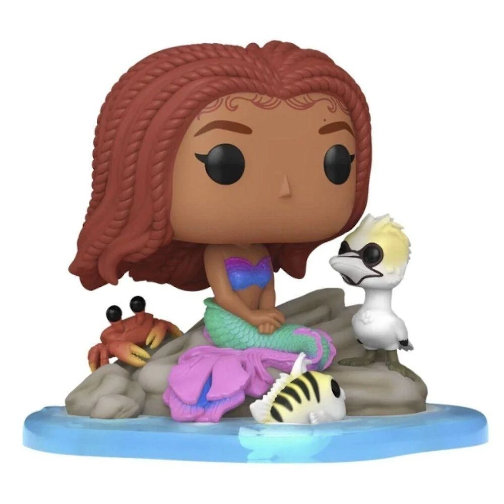 Colecionável Pop! Deluxe Disney a Pequena Sereia Ariel e Amigos #1367 15CM Funko Pop!