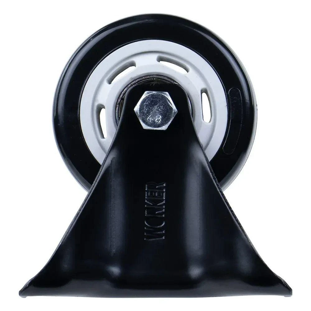 Rodízio Fixo Poliuretano 150MM 150KG Preto Worker