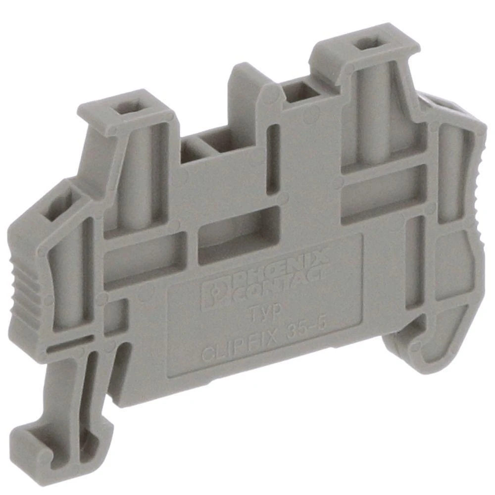 Poste Final Phoenix Contact 3022276 para Borne Clipfix 35-5,15MM Cinza