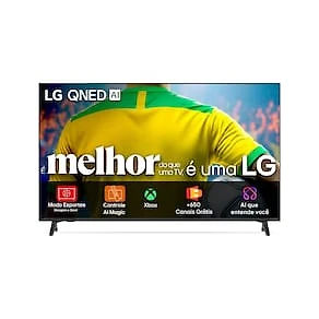 Miniatura Smart TV 55” LG 4K 55QNED73ASA QNED Processador a7 AI WebOS 25