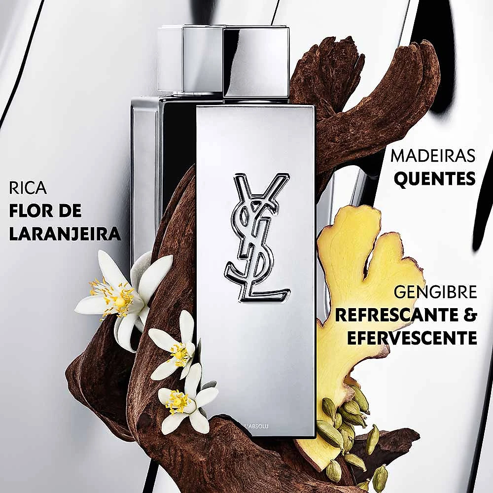 Perfume Myslf L'absolu Yves Saint Laurent Masculino Eau de Parfum 100ml