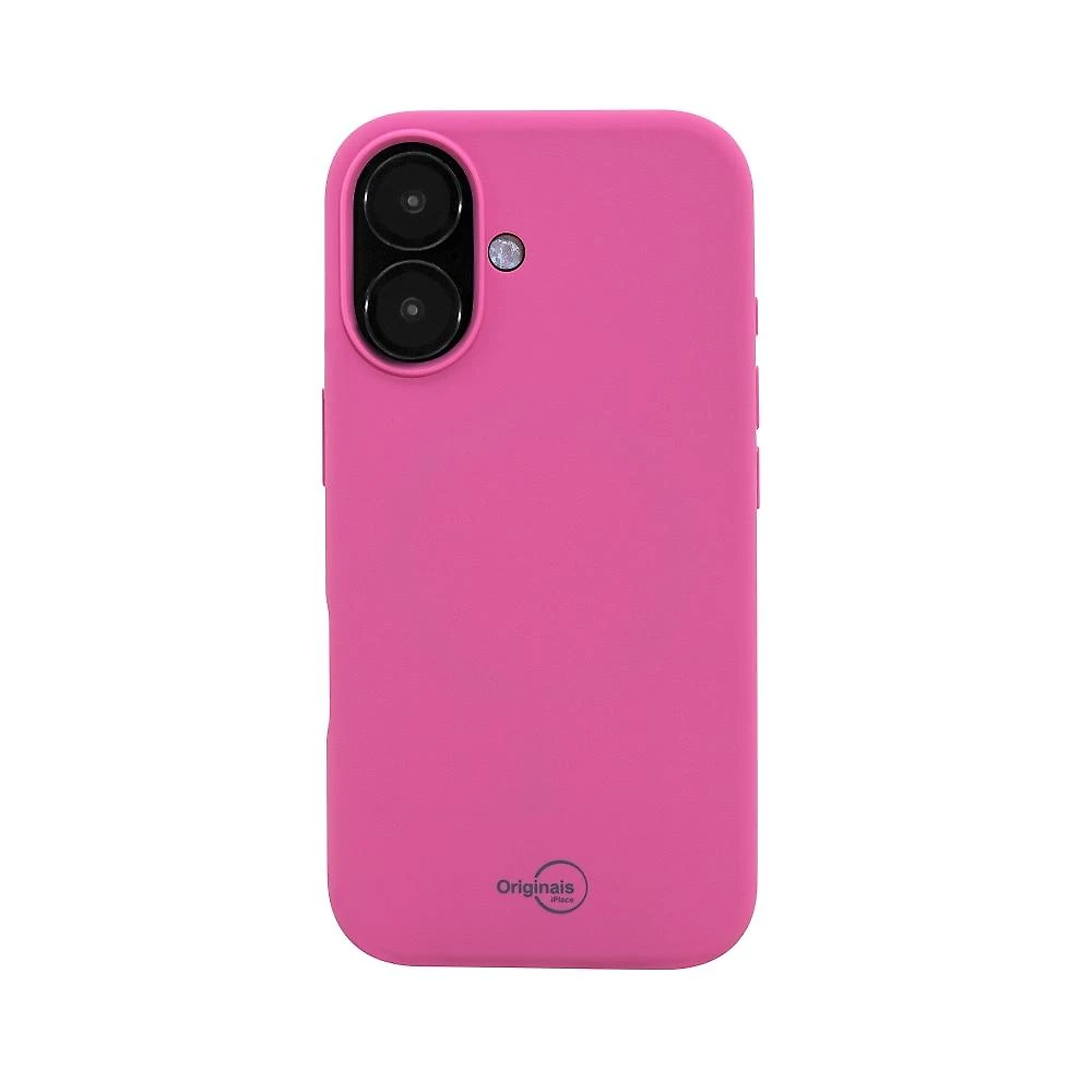 Capa iPhone 16, Originais iPlace, Silicone Essential, Pink 